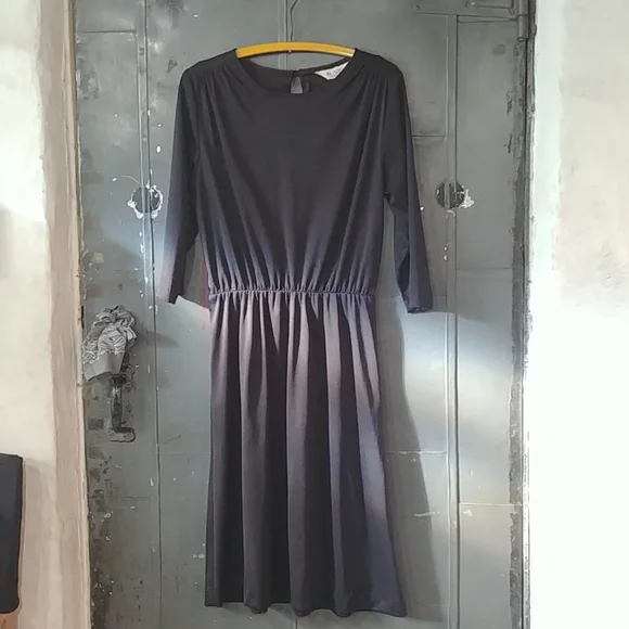Med & Up Vtg Black Blair Dress - Picture 8 of 10
